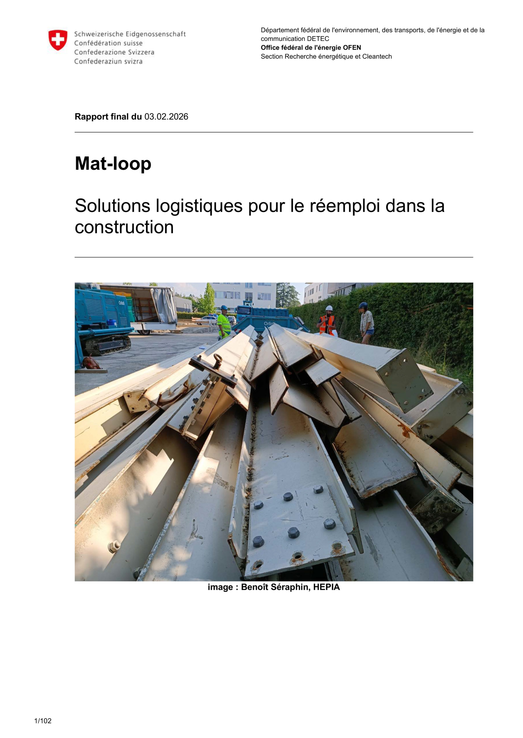 matloop rapport