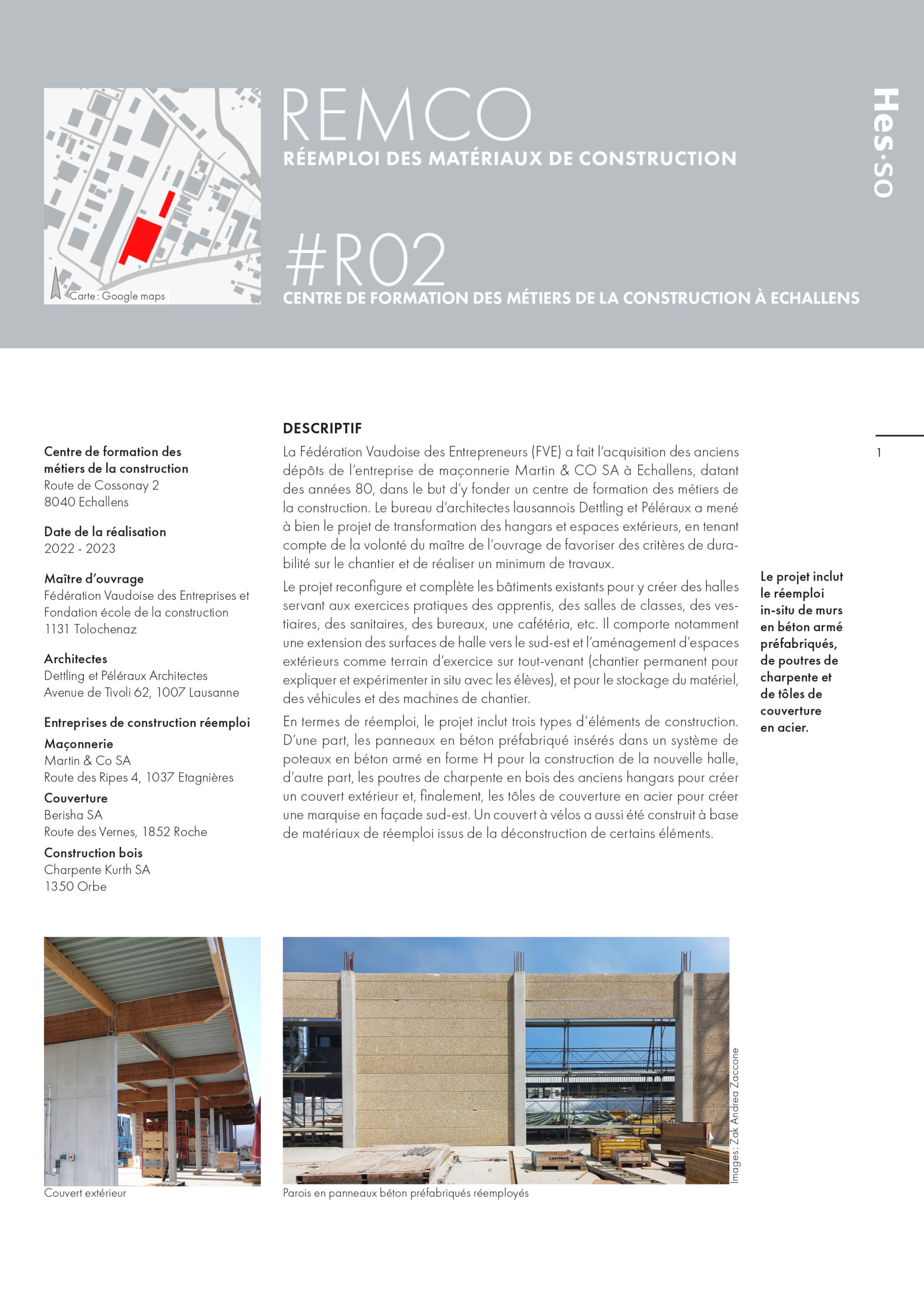 REMCO fiche 02, Echallens